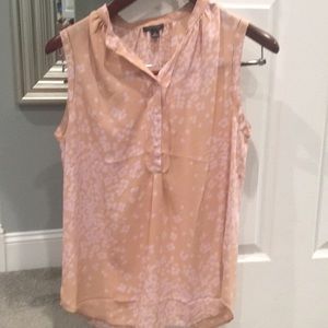 Ann Taylor sleeveless blouse size medium